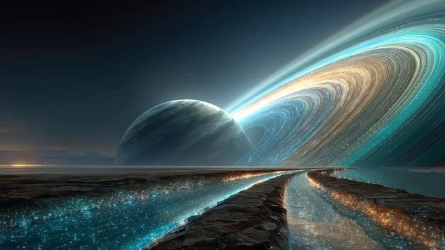 Cosmic Tide ｜ Space Ambient Music ｜ Soundscape for Slow Astral Meditation, Sleep & Deep Stillness-(1