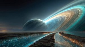 Cosmic Tide ｜ Space Ambient Music ｜ Soundscape for Slow Astral Meditation, Sleep & Deep Stillness-(1