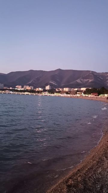 Геленджик. Закат на море в Геленджике. Отдых в Геленджике