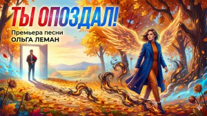 ТЫ ОПОЗДАЛ. ТЫ ОПОЗДАЛ. #музыка #романтика #шансон #премьера #любовь
