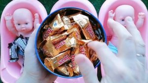 Paw Patrol ASMR Magic Satisfying Video with Full of 3 BathTubs Candy