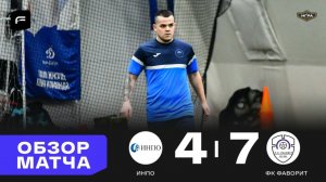 ИНПО 4-7 ФК Фаворит Обзор голов матча