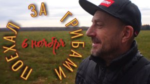 Поход за грибами 6 Ноября