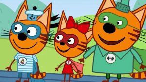 Три Кота Мультфильм для детей - Веселые Истории | Три Кота Мультик смотреть | Развивающая игра