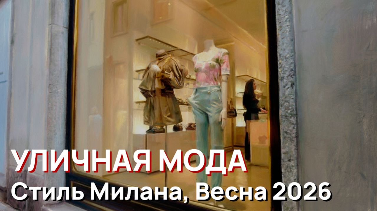 Уличная мода - Стиль Милана, Весна 2026. Что носят в Милане