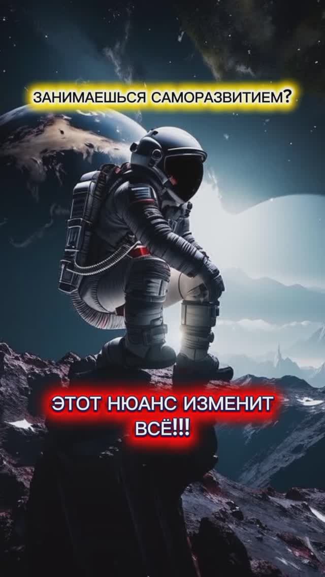 Занимаешься саморазвитием? Сверх важный нюанс для быстрого получения результатов