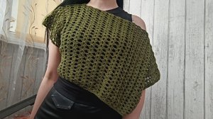 ТОП НАКИДКА КРЮЧКОМ