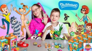 🎁🤩 МЕГА РАСПАКОВКА 🤩 Простоквашино Sweet Boх 🎁 Полина и Димон #распаковка