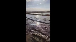 Река Бурла вышла из берегов