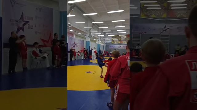 Соревнования по самбо.