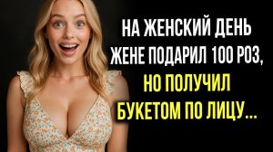 Истории измен - женский день, я подарил 101 розу, но получил букетом по лицу...