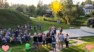 Диана Анкудинова.Выступление в селе "Вятское"Ярославской области.