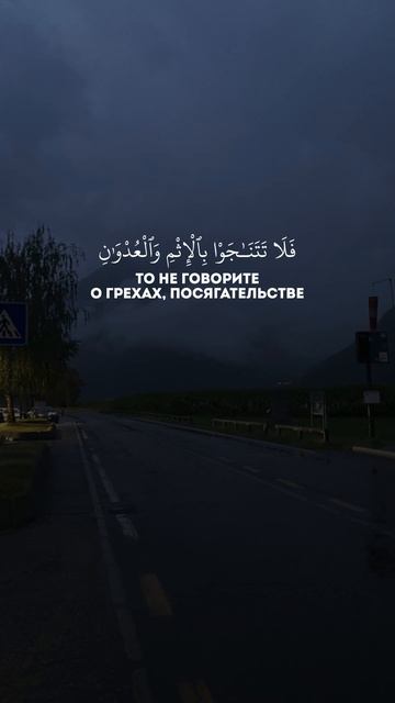 Махди аш-Шишани. Сура 58 Аль-Муджадила аят 9