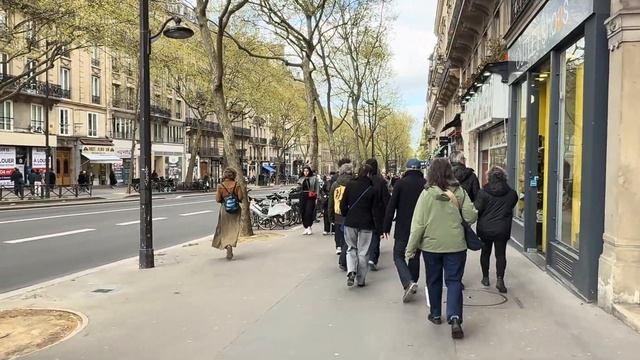 Париж Франция 2026 Прогулка по Латинскому кварталу в марте