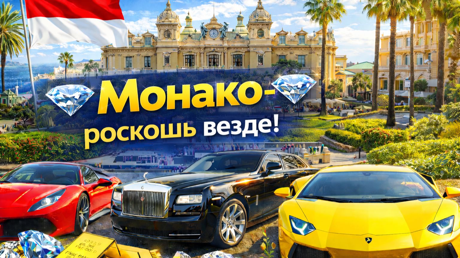 💎Монако - роскошь везде!💎