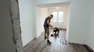 Неужели такое бывает? Наконец-то полы готовы. Делаем ремонт своими руками. Строим дом в деревне.