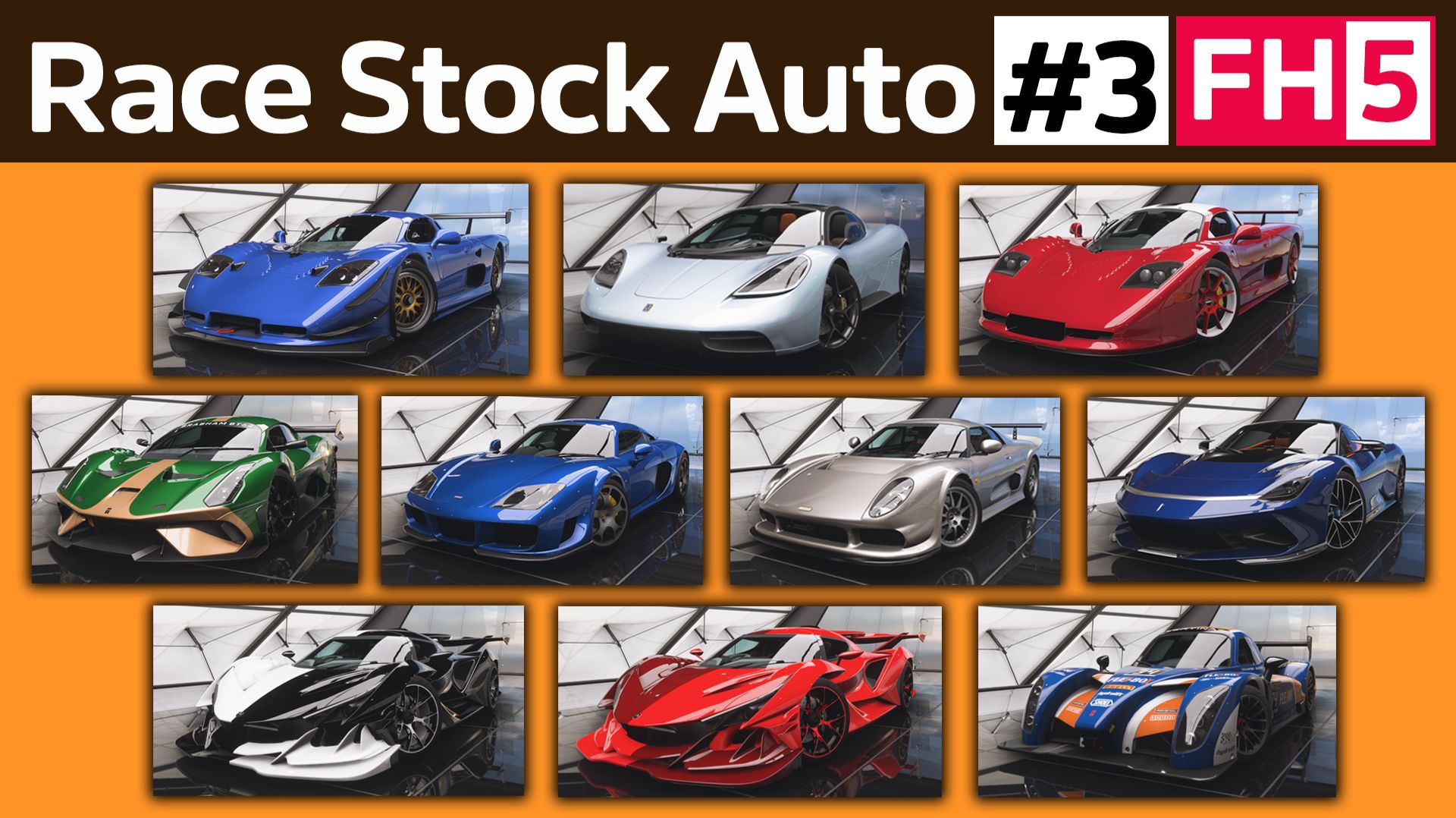 Forza Horizon 5 - Race Stock Auto #3