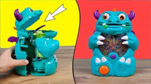 Что внутри Слайм Монстра Вырастил орбизы в его животе!