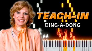Ding-A-Dong (Teach-In) 【 КАВЕР НА ПИАНИНО 】