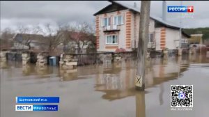 Река Тёша бьёт рекорды по поднятию уровня воды