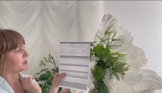 Свадебный декор. Анкета молодоженов. Часть 3