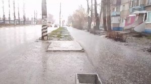 Попала под дождь с градом и молнией/Простая жизнь в провинции/Россия 🇷🇺