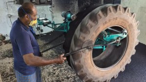 Как восстановить протектор старых больших шин.