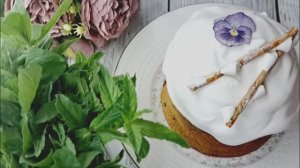 Пасха всё приближается, и я сегодня готовлю нежнейший кулич "Панеттоне"!🍮🍮🍮