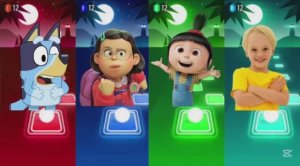 МУЛЬТИКИ: ВЛАД И НИКИ против Я КРАСНЕЮ и БЛУИ — Битва Героев и ГАДКИЙ Я 4 ⚡️