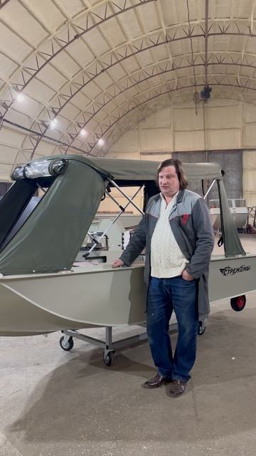 Тент на лодку из полипропилена «Стрежень»