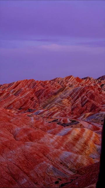 Цветные горы: чудеса природы #природа #горы #пейзажи