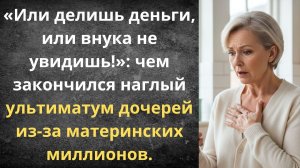 Пока болела, дочери делили мои миллионы | Истории из жизни