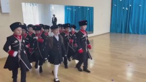 Бравые солдаты 2026 год "Казаки" МБДОУ детский сад № 73