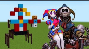 Прототип x Мод Pomni в Minecraft PE | Poppy Playtime x The Amazing Digital Circus
