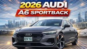 Audi A6 Sportback 2026 года
