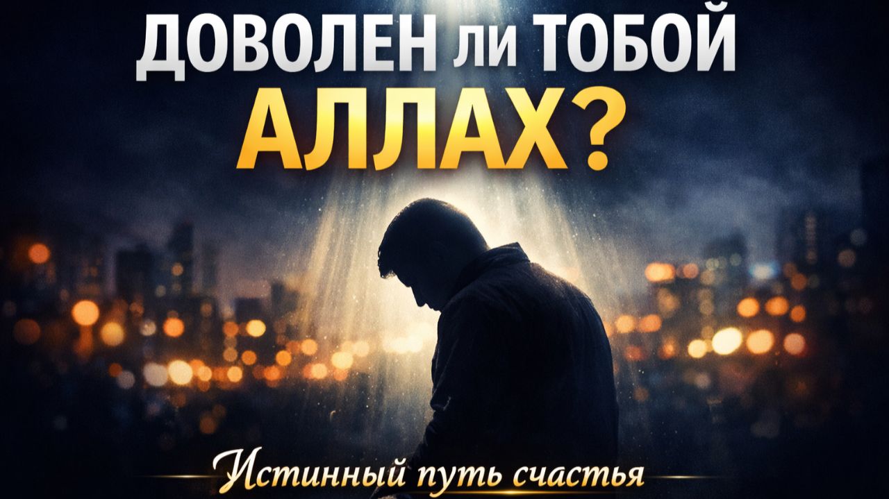 Почему Люди Несчастны? Истина о Довольстве Аллаха ﷻ, Которую Ты Должен Услышать