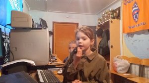 R8AJH=RC4P=Галина Дарина первые радиосвязи