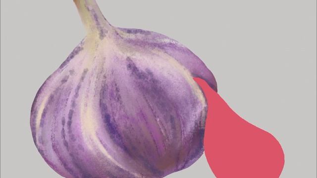 Чесночок в Procreate