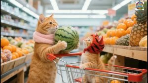 Страсти по чипсам: котёнок в шапке-тигре теряет сокровище и находит его снова