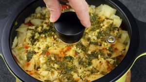 БОЖЕ, КАК ВКУСНО! Просто СКЛАДЫВАЮ все в кастрюлю и готово! Рецепт вкусного ужина