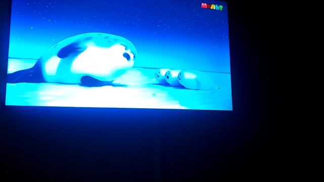 Тюленки. Вырезанный фрагмент. (рисованый)