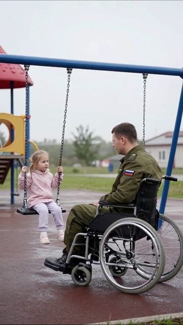 Печальные качели: встреча детства и утраченной надежды #доброта #утрата #жизненныепроверки