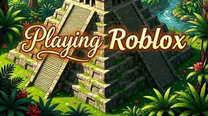 Roblox с Полиной #41 Бейсболл