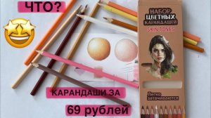 Я в шоке! Цветные карандаши за 69 рублей рисуют? Проверим