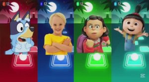 МУЛЬТИКИ: КРАСНАЯ ДЕВОЧКА vs СИНИЙ ЧУДАК vs ВЛАД И НИКИТА vs ГАДКИЙ Я — ТАНЦЕВАЛЬНЫЙ БАТТЛ под EDM!