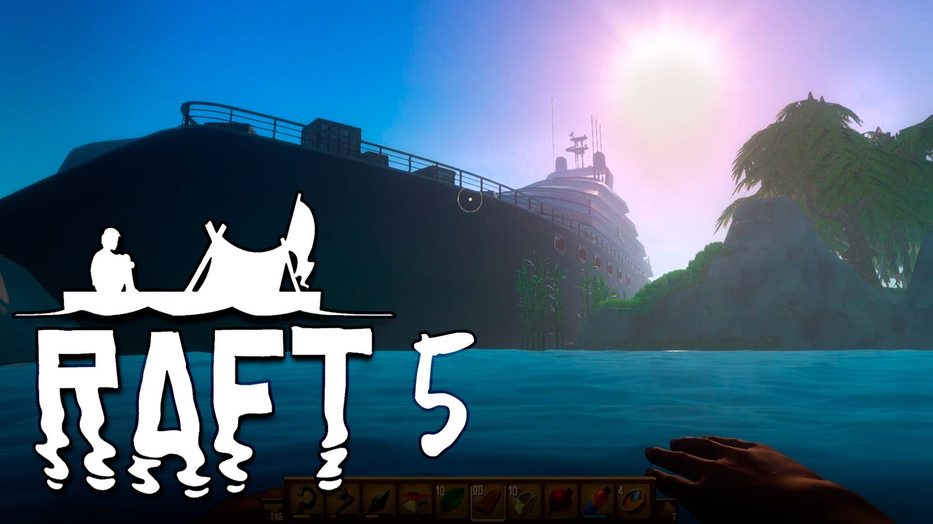 Заброшенная разбитая яхта | Raft 🏝️ 5 прохождение