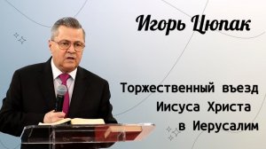 Торжественный въезд Иисуса Христа в Иерусалим. / Игорь Цюпак
