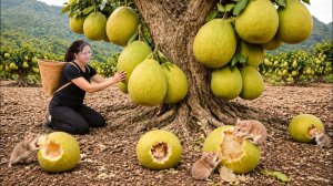 Сбор гигантских диких помело | Тайны, скрытые в глубине леса.
