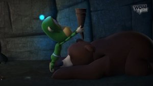 Крутые приключения мартышки марсиане )!