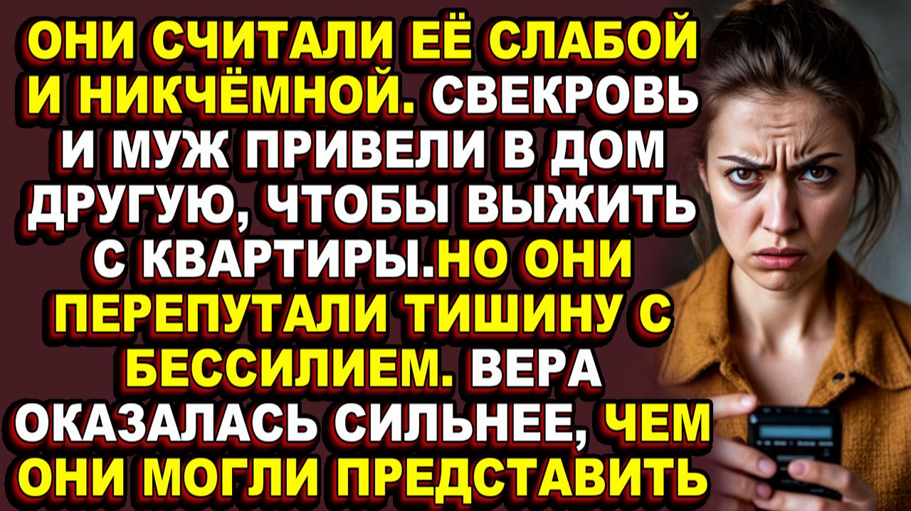 Истории из жизни|Свекровь и муж считали её никчёмной, но они сильно ошиблись|Аудио рассказы|Аудиокни